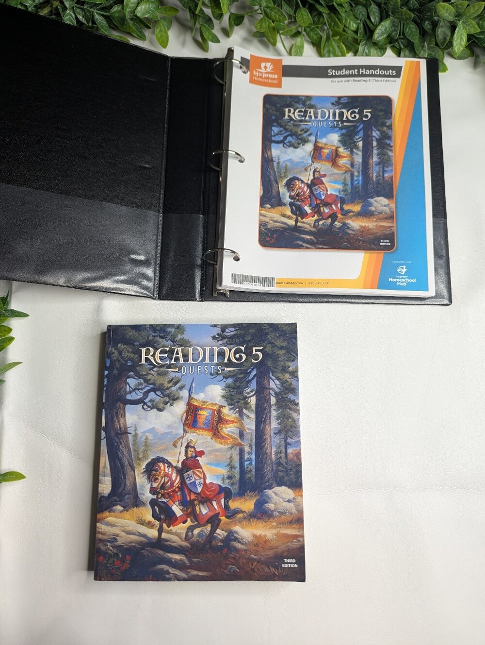 BJU homeschool Reading Grade 5 Quests (Third Edition)